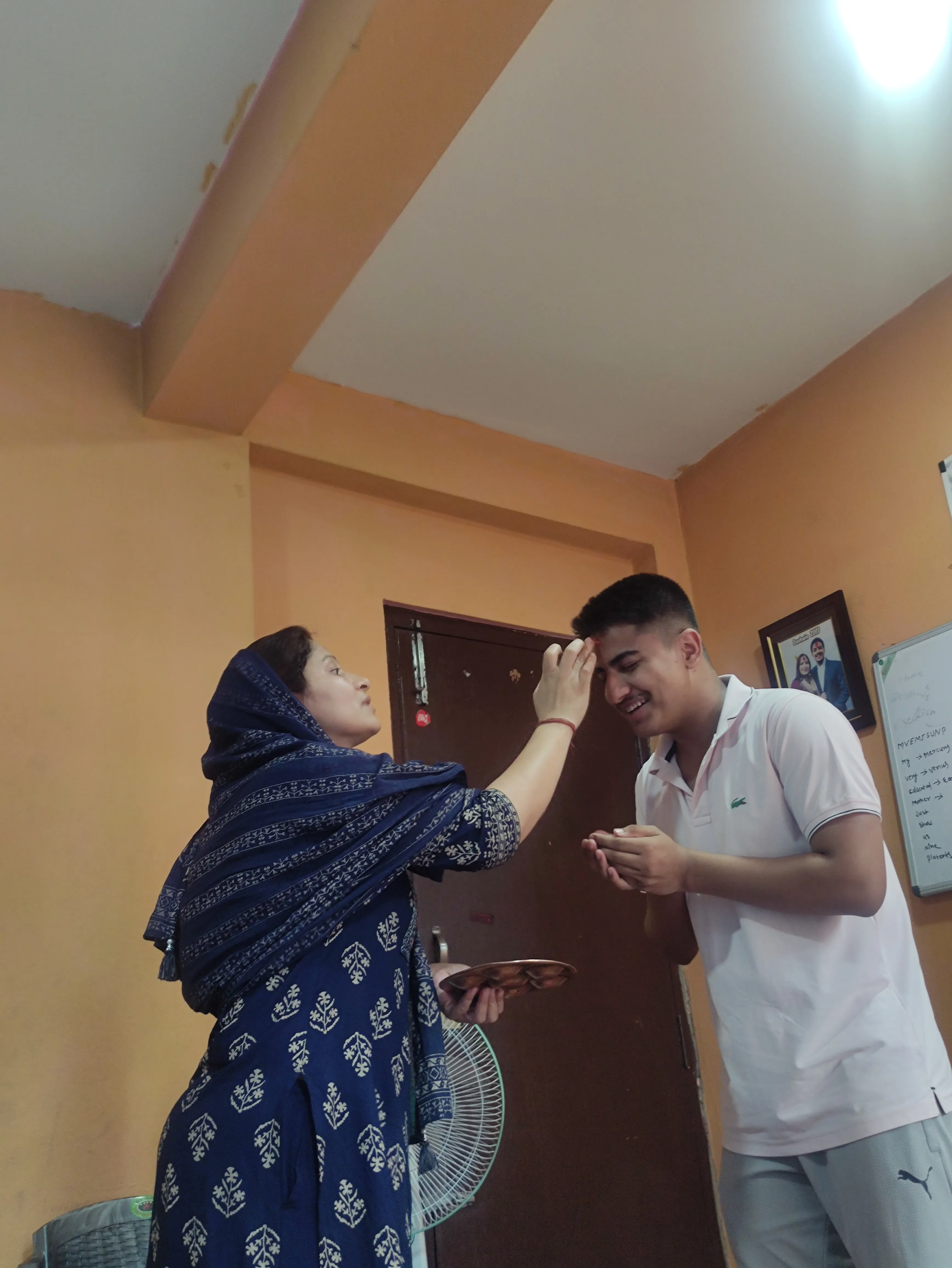 picture of me taking tikka